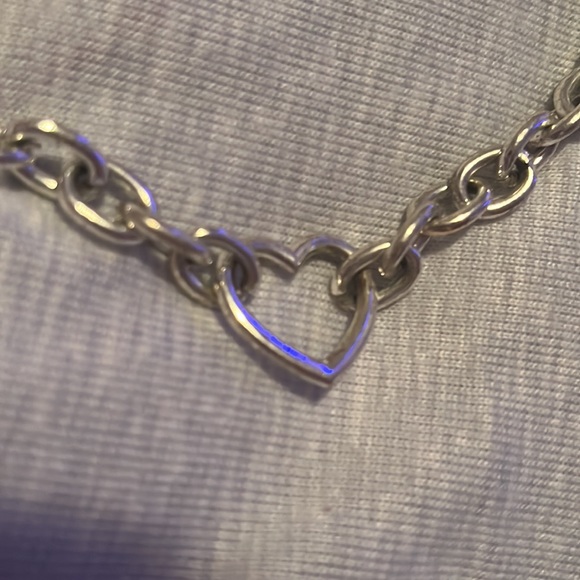 heart chain necklace - Picture 2 of 3
